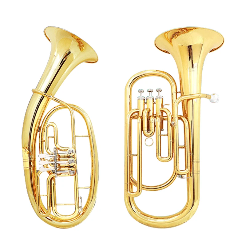 ALEX horn Musical instrument Lacquer gold Nickel plating Brass horn Bb ABR-200 ABR-100