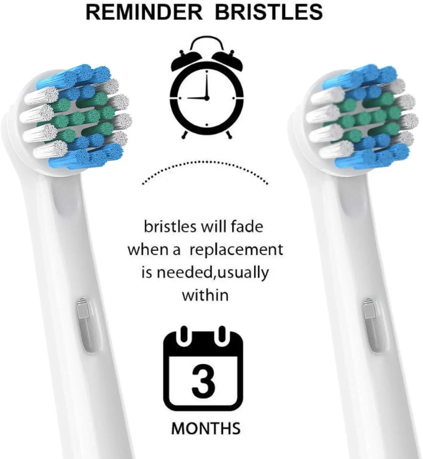 16 шт. сменные головки щетки для Braun oral B DB4510k 3744 3709 3757 Advance Power400 450 450TX 800 850 900 950