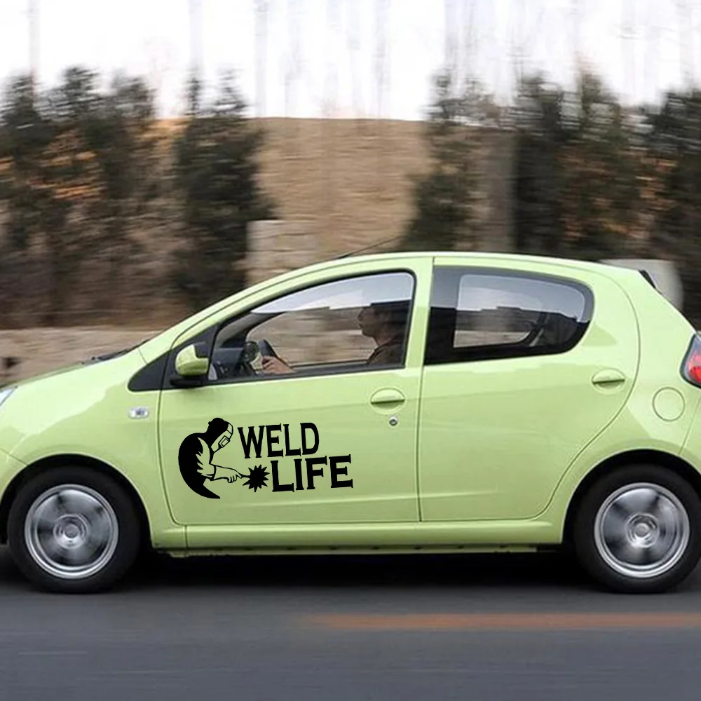 Car-styling weld life Car Stickers Funny Colorful Auto Automobile Decals | Автомобили и мотоциклы