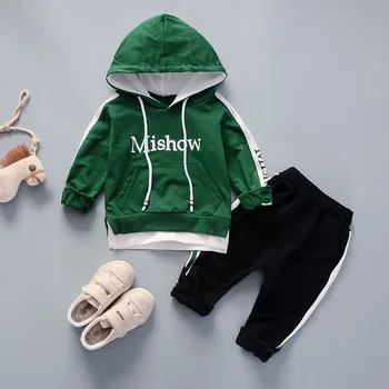 

Children's Clothing Set Fashion Tracksuit For Girls Sweatshirt Boys Sports Suit Kids Hooded Roupas Infantis Menino Clothes Sets