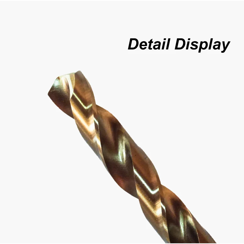 5Pcs High Hardness Cobalt Twist Drill Bits HSS Co Steel Straight Shank 1-5mm Twist Drill Bit Power Tools Accessory (3)