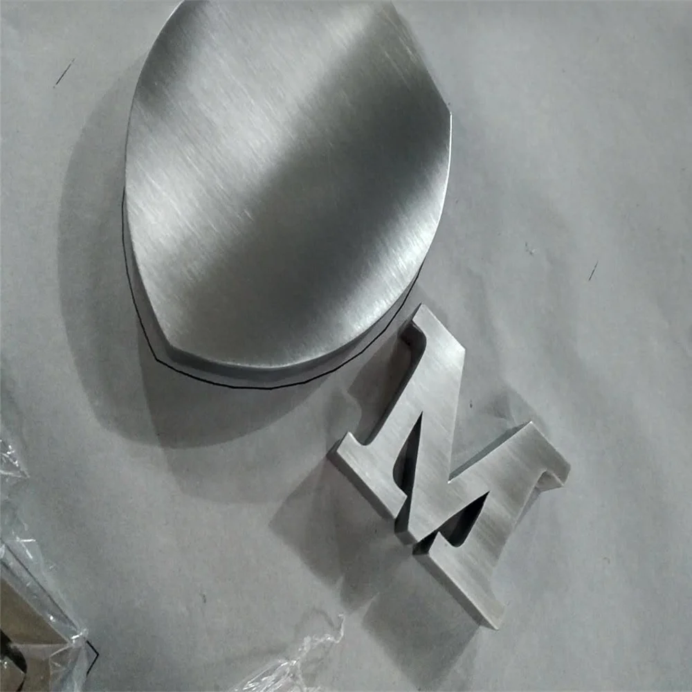 Фирменные Металлические Буквы с начесом из нержавеющей стали|outdoor metal letters|sign
