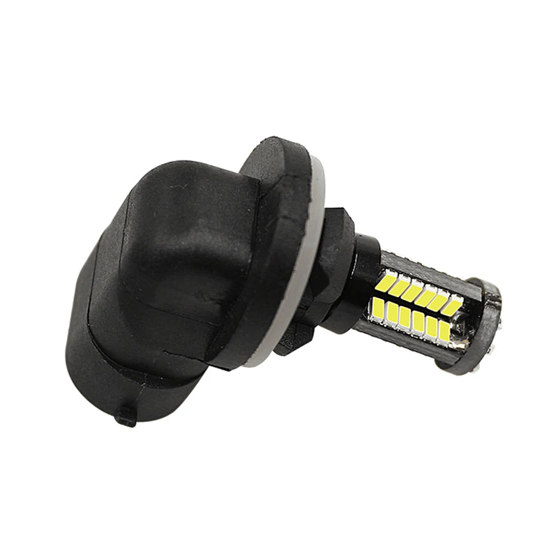 YCCPAUTO 2 шт. H27 881 880 светодиодный лампы 3014 57-SMD белый H27W H27W/2 светодиодный Противотуманные фары дневные фары лампа Дневной светильник DRL 12V