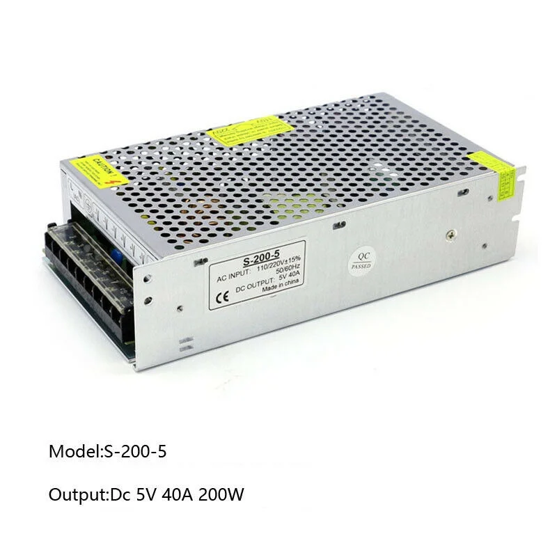 Горячая AC 110 V-220 V DC/DC 5V 12V 24V переключатель Питание Драйвер адаптер для Светодиодные ленты светильник