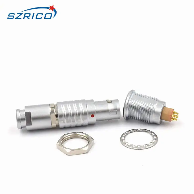 Plug and припоя Розетка Пуш-ап M12 FGG/яйцо 1B 5 Pin электронные мужской женский авиационный Промышленный разъем