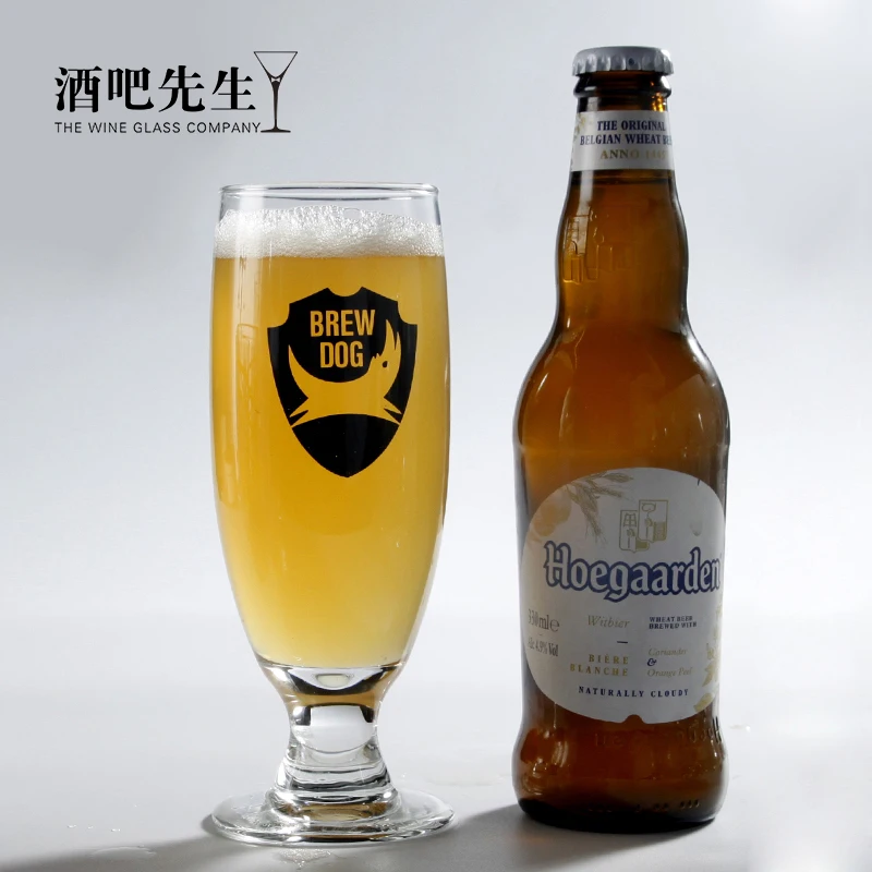 Tulip Style Stemmed Craft Beer Glasses Set for Home, Restaurants and Pubs