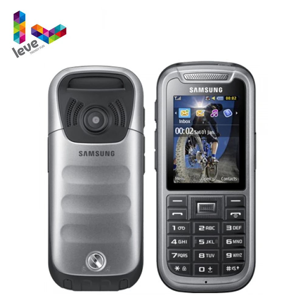 Оригинал Samsung C3350 телефон разблокированный Xcover 2 GSM дюймов 2MP отремонтированный