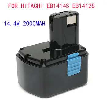 

Rechargeable Power Tool Battery for Hitachi 2000mAh NI-CD for DS14DVF3 EB1414S EB1412S EB1414 EB1414L CJ14DL DH14DL