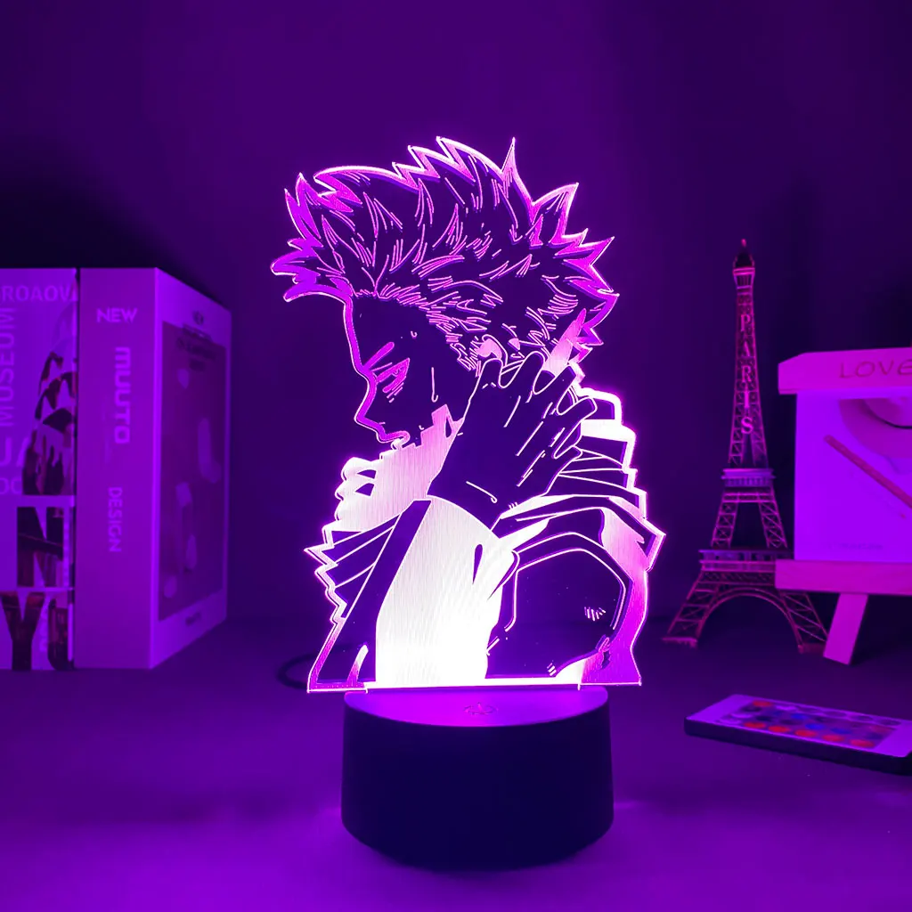 Tanie Lampa biurkowa 3D pilot Anime My Hero Academia Led lampka sklep