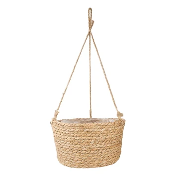 

Woven Baskets for Plants,Plant Holder,Hanging Planter Basket, Indoor Home Decor Macrame Plant Hangers