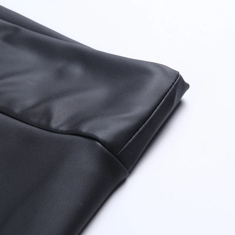 InstaHot леггинсы из искусственной кожи узкие брюки-карандаш женские матовые блестящие утолщенные зимние осенние сексуальные эластичные брюки утолщенная подкладка