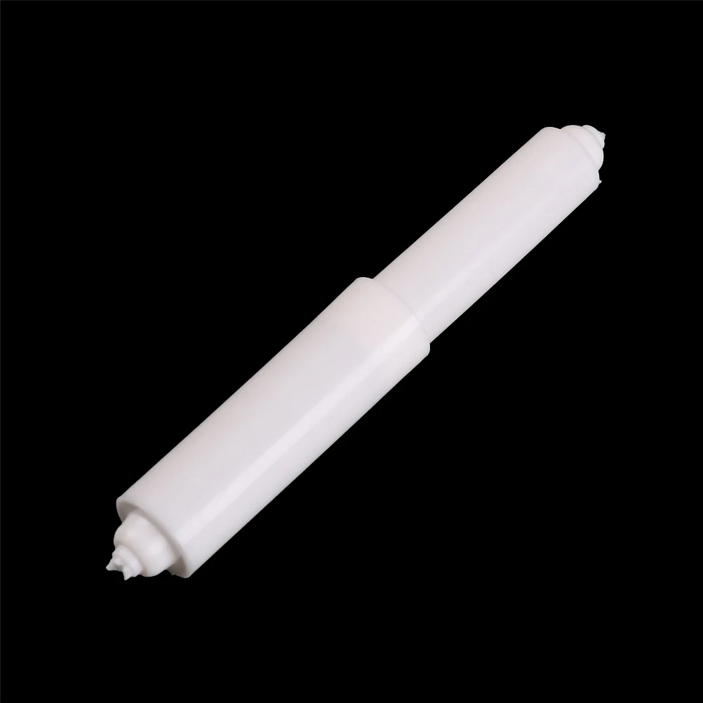 Toilet Paper Holder Adjustable Rod Paper Tube For Bathroom