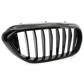 

Car Front Sport Grill Black Double Slat Kidney Grille Front Bumper Grill Bumper Grilles Right Front Bumper