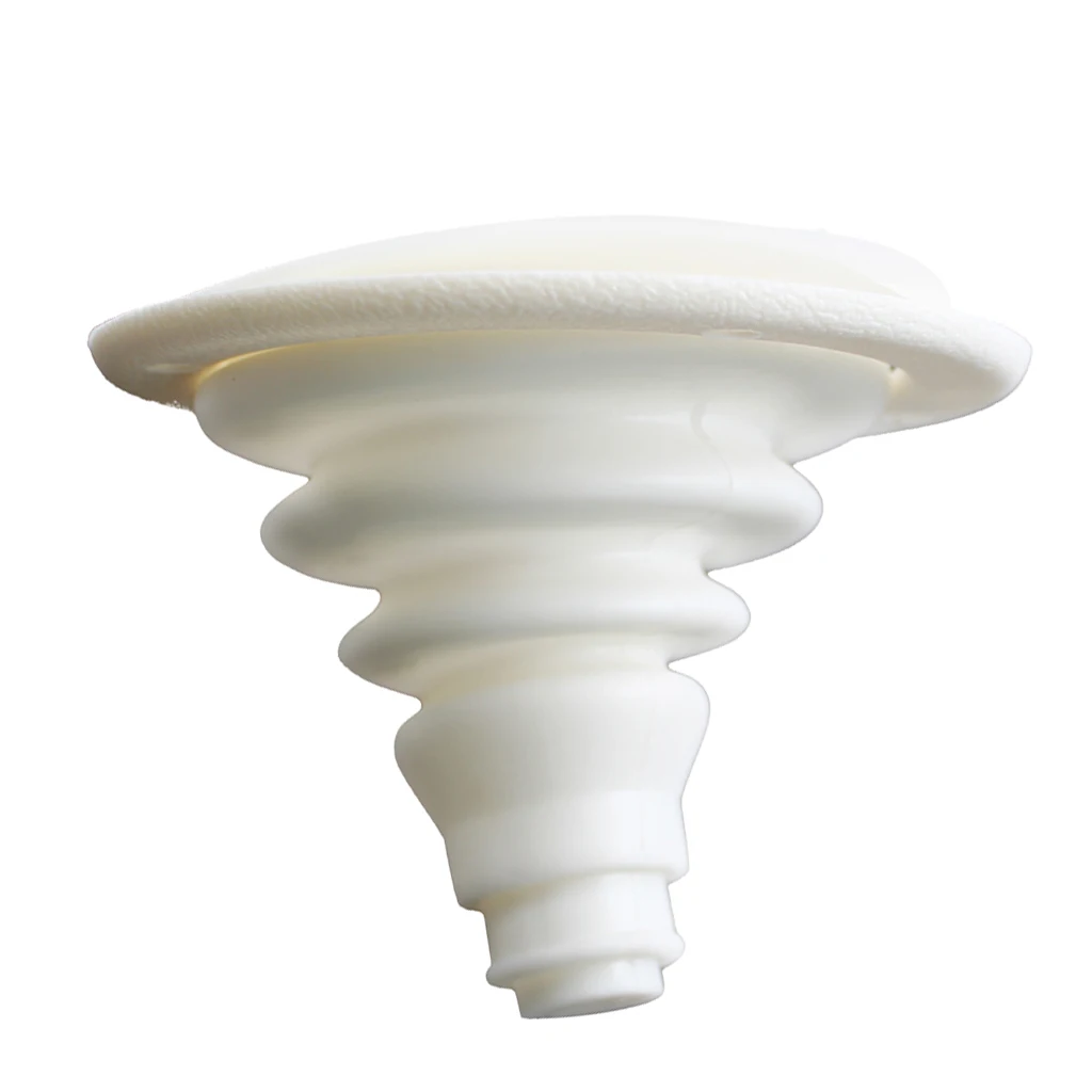Boat Rigging Hole Cover Boat Engine Rigging & Cable Protector Boot Rigging Hole Cover 4 icnh 100mm (White)