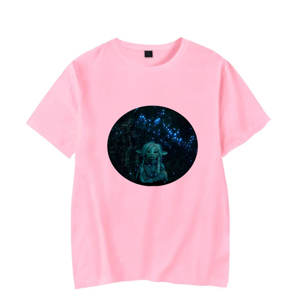 Крутая розовая футболка модная новая из фильма Темный Кристалл 2 футболки для