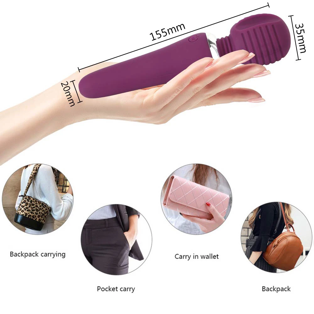 G-Punkt-Massagegerät 10 Geschwindigkeiten Sex Shop Erotik Super Leistungsstarke Klitoris Nippel Stimulator Sexspielzeug für Frau Magic W_voghion.com