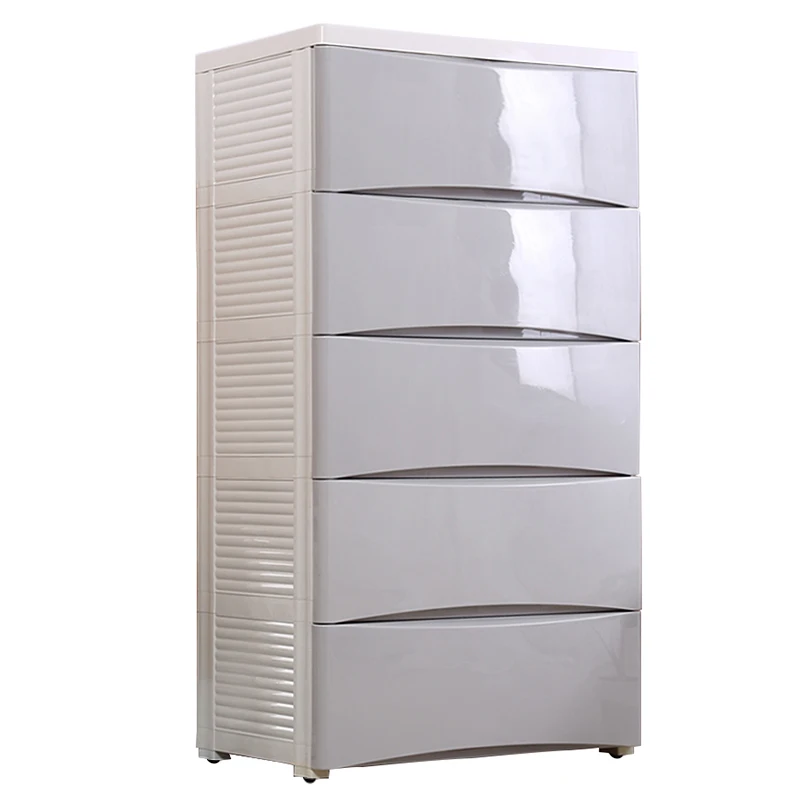 

Children's Drawer Receiver Super Large Thickened Plastic Toy Storage Cabinet Baby Wardrobe Five