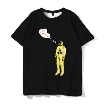 

New Astroworld 3D printed T-shirt Travis Scott Tour astronaut short sleeve hip hop astrowortld men's t-shirt