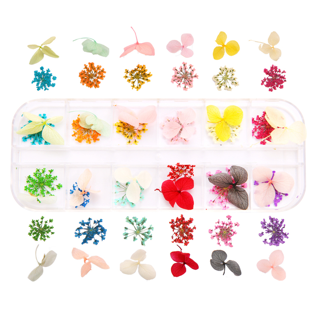 Dried Flowers Dry Plants for Resin Molds Fillings Epoxy Resin Pendant Necklace Jewelry Making Craft DIY Nail Art Decoration