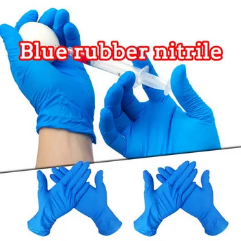 

100Pcs 12in Disposable Gloves Powder Free Gloves For Food Service Janitorial Industrial Applications