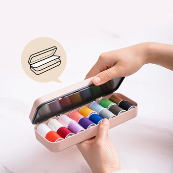 

Household Sewing Box Set Packing Box multi-functional Sewing Bag Container Portable Box Sewing kit Storage Organiser