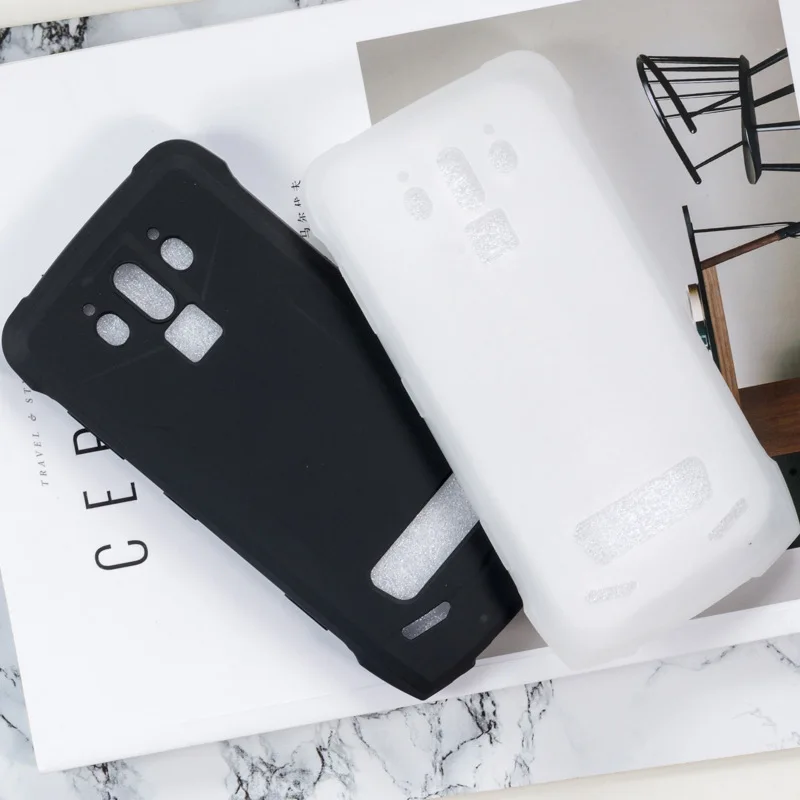 

Doogee S90 Case Silicon Cover Soft TPU Matte Pudding Black Phone Protector Shell For Doogee S 90 Capa Coque 6.18 inch