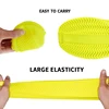 Waterproof rain shoe covers traveling outdoor portable reusable rubber non-slip rain boot overshoes unisex shoes accessories
