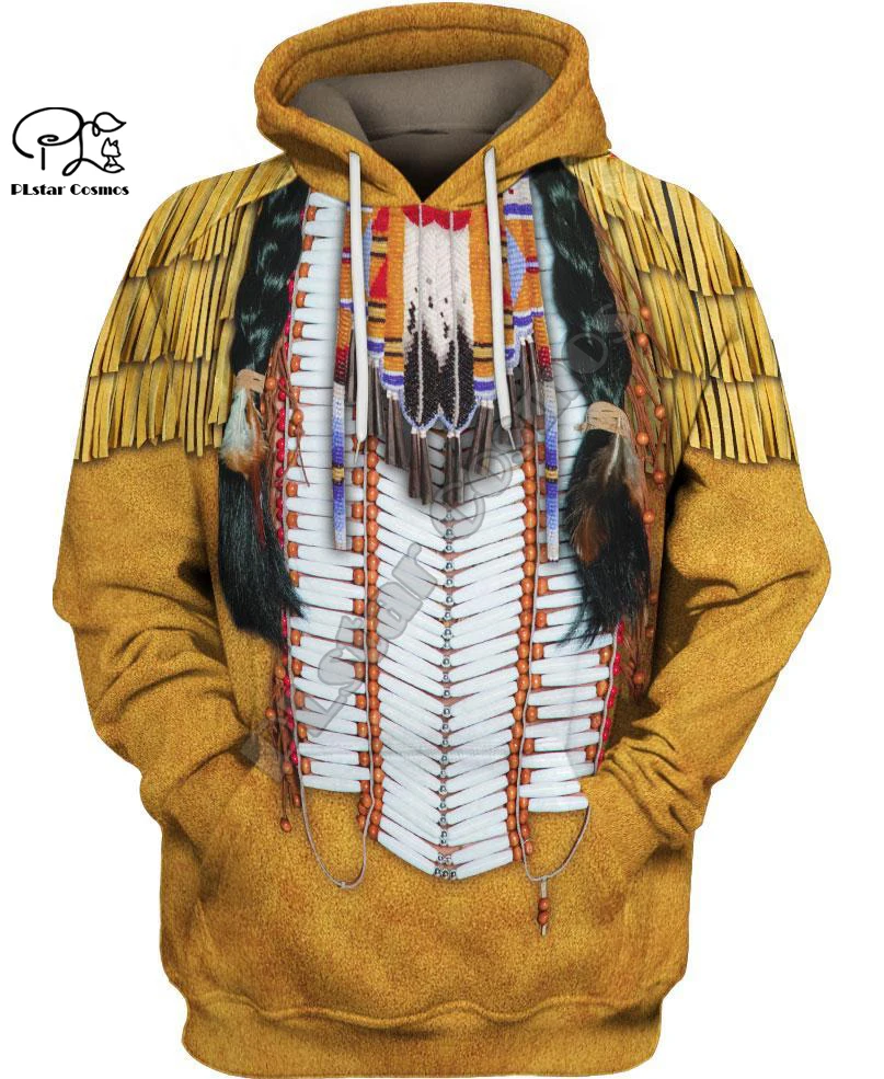 

PLstar Cosmos Indian Native Wolf Animal Streetwear Casual Harajuku Tracksuit Sweatshirt 3DPrint Men/Women Pullover Hoodies A-7