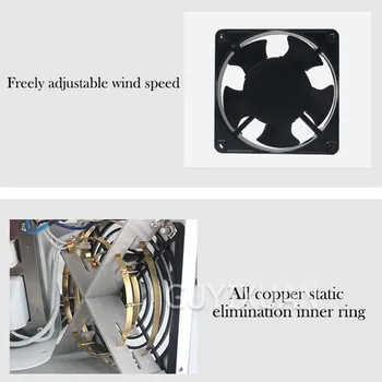 

220V In addition to static ion fan household desktop ion fan Single head positive and negative ion fan