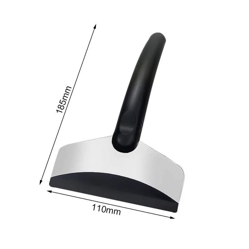 Зимний полезный Мини Автомобильный Скребок Лопата, лед скребки из нержавеющей стали чистящие инструменты Щетка для удаления метлы для автомобиля