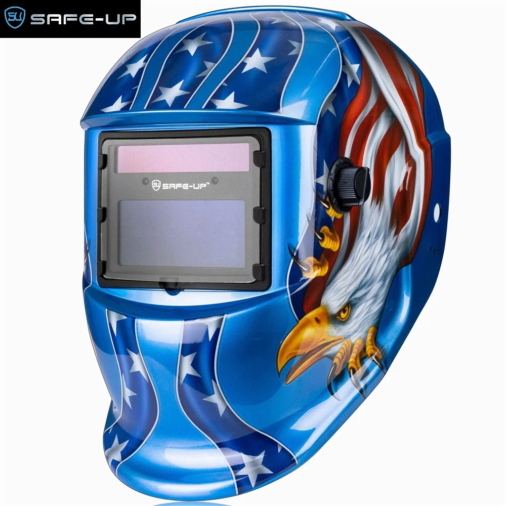 lowes welding helmet SAFE-UP MIG MAG TIG TRUE Color 4 Sensors Solar Cell Powered Expensive Auto Darkening Welding Helmet Welding Mask eastwood welding helmet