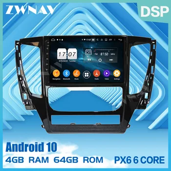 

2 din PX6 IPS touch screen Android 10.0 Car Multimedia player For Mitsubishi Pajero 2016-2018 BT audio stereo GPS navi head unit