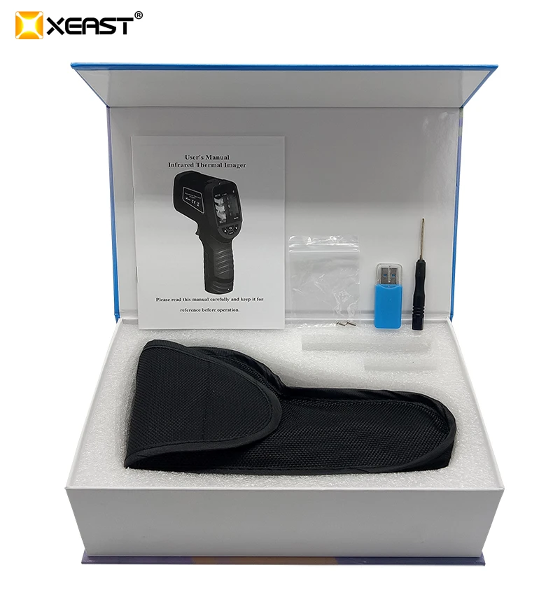 XEAST XE-26D/XE27 Лидер продаж холодный черный ручной инфракрасный термометр температуры тепловизор