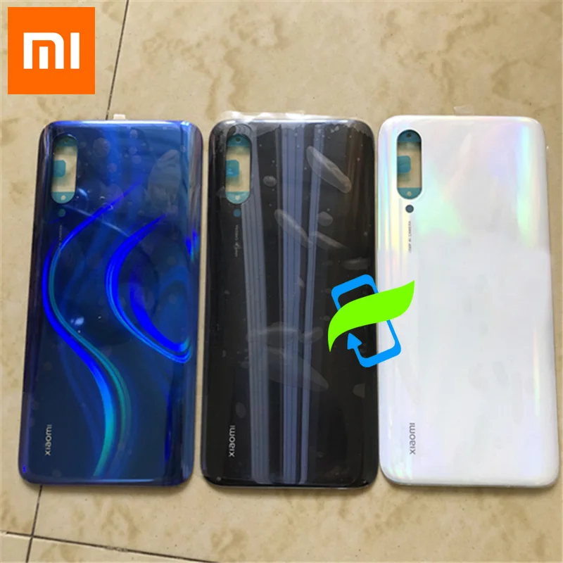 Задняя крышка батарейного отсека Xiaomi Mi A3 CC9E стеклянный чехол для CC 9E задняя