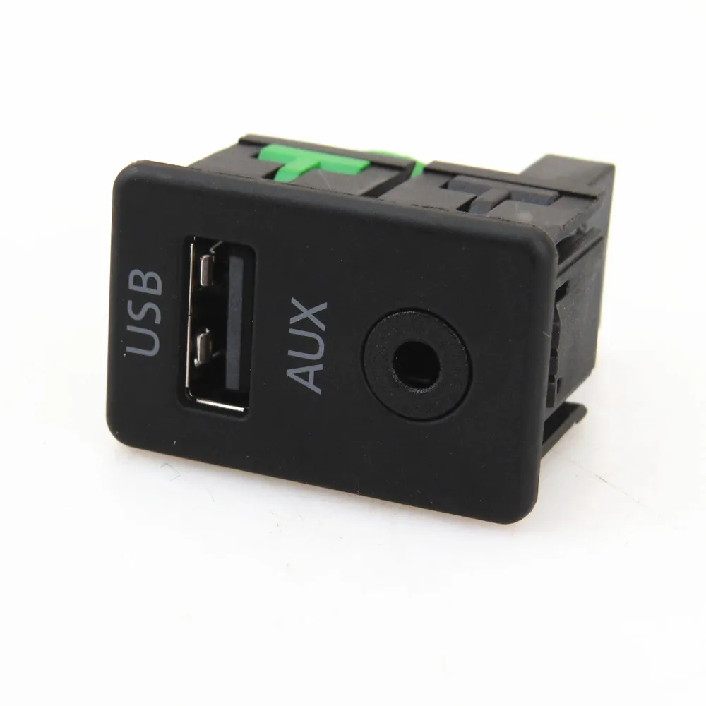 Адаптер TUKE с USB и AUX выключателем 1 комплект розетка + подключение кабеля жгут