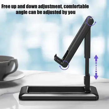 

Multifunction 360 Rotation 4-13 inch Tablet PC Stand/ Holder Base Tablet Foldable Phone Mobile Lazy Metal Support Universal Z6K1
