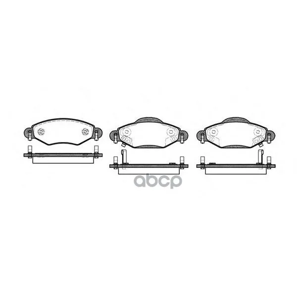 Колодки Тормозные Дисковые Toyota Yaris 1.4-1.5 D-4d/Vvt-I 00-01 Road house арт. 297802