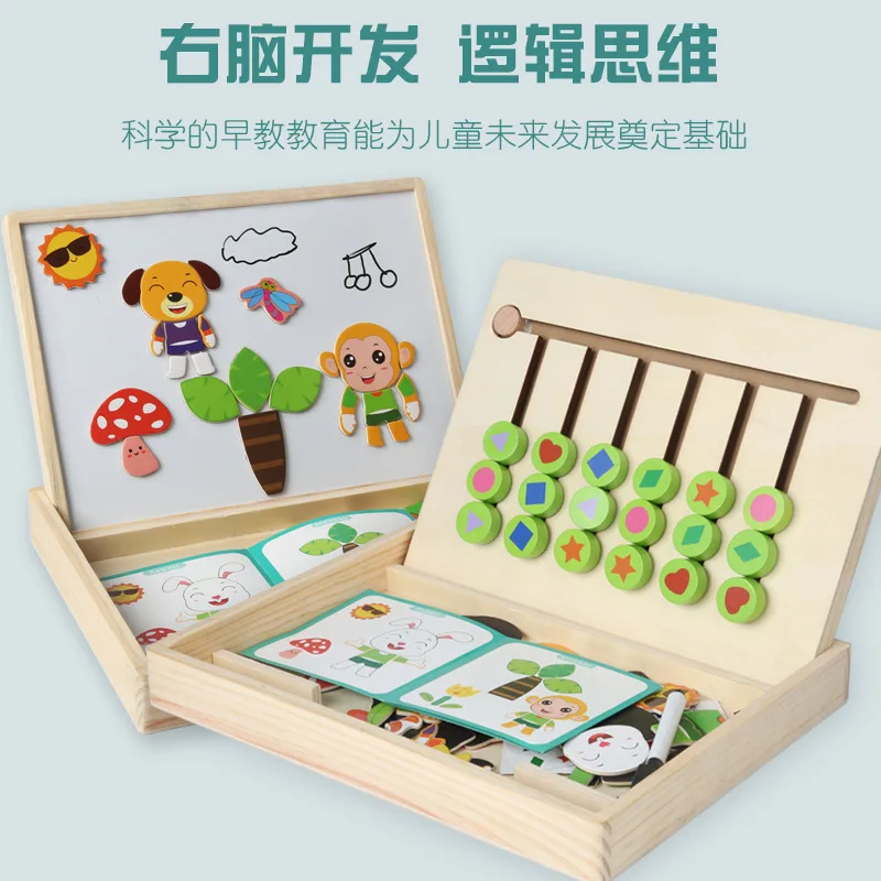 

Children Early Childhood Educational Right Brain Logic Thinking Logical Thinking Training Joypin Drawing Board-in-