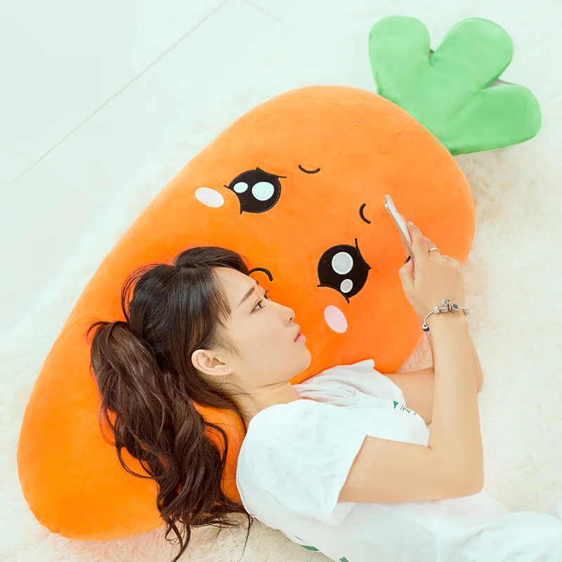 

Expression carrot doll lazy sleeping pillow doll plush toys boyfriend pillow home sweet home throw pillow
