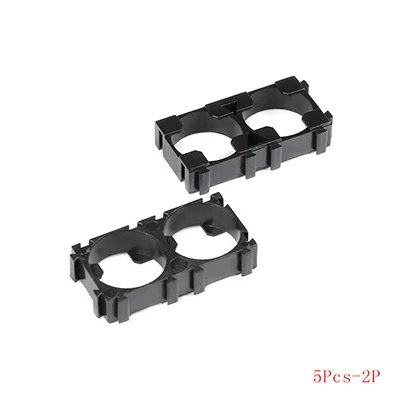 5Pcs-2P 5 шт. 1/2/3/15/20P 18650 Батарея держатель кронштейн DIY цилиндрические батареи приспособление анти Вибрация чехол литейный Ящик Контейнер для хранения - Цвет: 5Pcs-2P