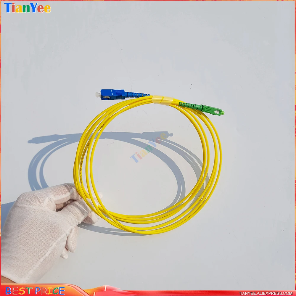 50pcs-jumper-sc-upc-to-sc-apc-single-mode-optical-fiber-optic-patch-cord-20mm-pvc-g657a-sm-ftth-optic-cable-1m-2m-3m-5m