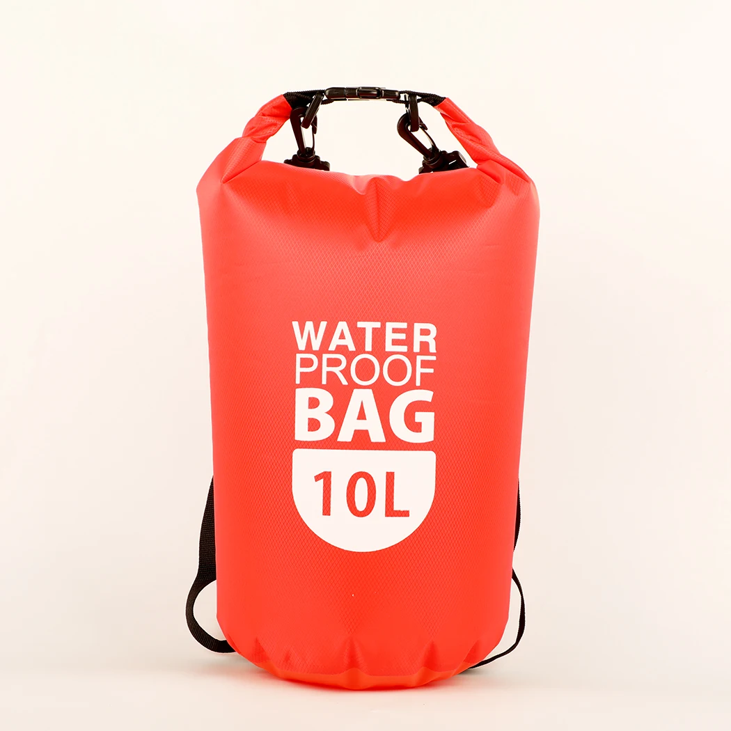 Red 10L Перспективная 2L 10L 20L сухая Водонепроницаемая пляжная сумка для плавания ming сумка для воды Drybag для герметичной водонепроницаемой плавания сумка для серфинга - Цвет: Red 10L