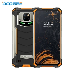 DOOGEE – téléphone S88 Pro robuste, IP68/IP69K, Android 10, batterie 10000mAh, Helio P70 Octa Core, 6 go de RAM, 128 go de ROM, NFC, changement rapide 