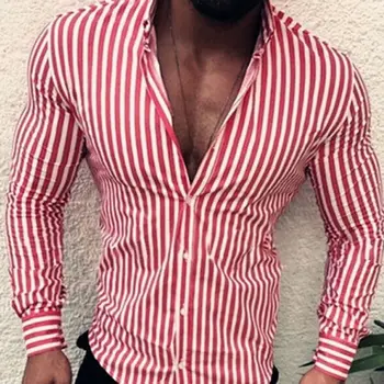 

Luxury Men's Stylish Casual Dress Shirt Slim Fit Formal Long Sleeve