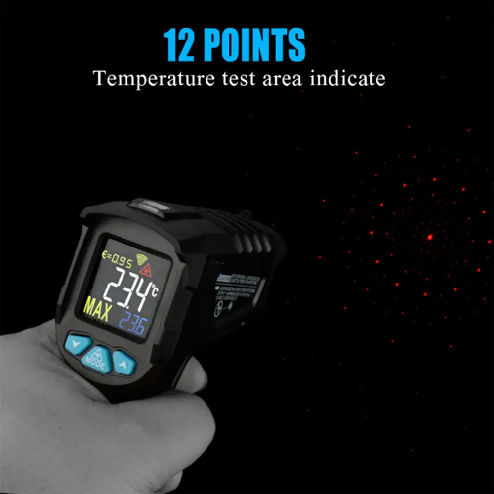 FINDAMAZE IR01A/B/C/d-50c до 800C инфракрасный термометр цветной экран VA обратный экран метр инфракрасный термометр Бесконтактный