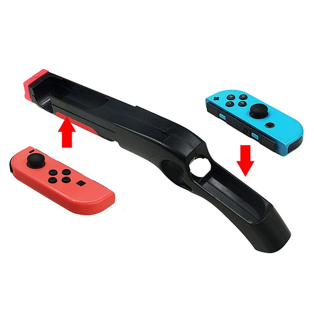 Jogo De Tiro Arma Para Nintendo Switch/interruptor Oled Controlador Lidar  Com Gamepad Suporte Apertos Caso Acessórios Jogos - Controles De Videogame  - AliExpress