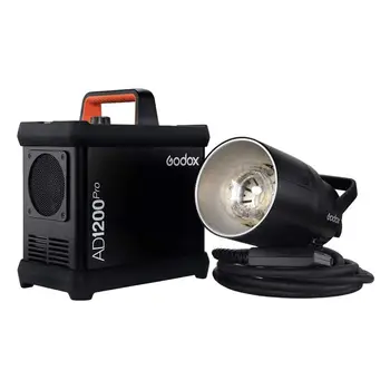 

Godox AD1200Pro TTL Power Pack Kit 1200W Outdoor Flash Electric Box Set Seperate Design With Lithium Battery for Canon Nikon