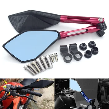 

Universal 8mm 10mm Motorcycle CNC Aluminum Alloy Rearview Mirror For HONDA CB1000R CB1000RR CB1100 CB1300 CBF1000 CBF600/S