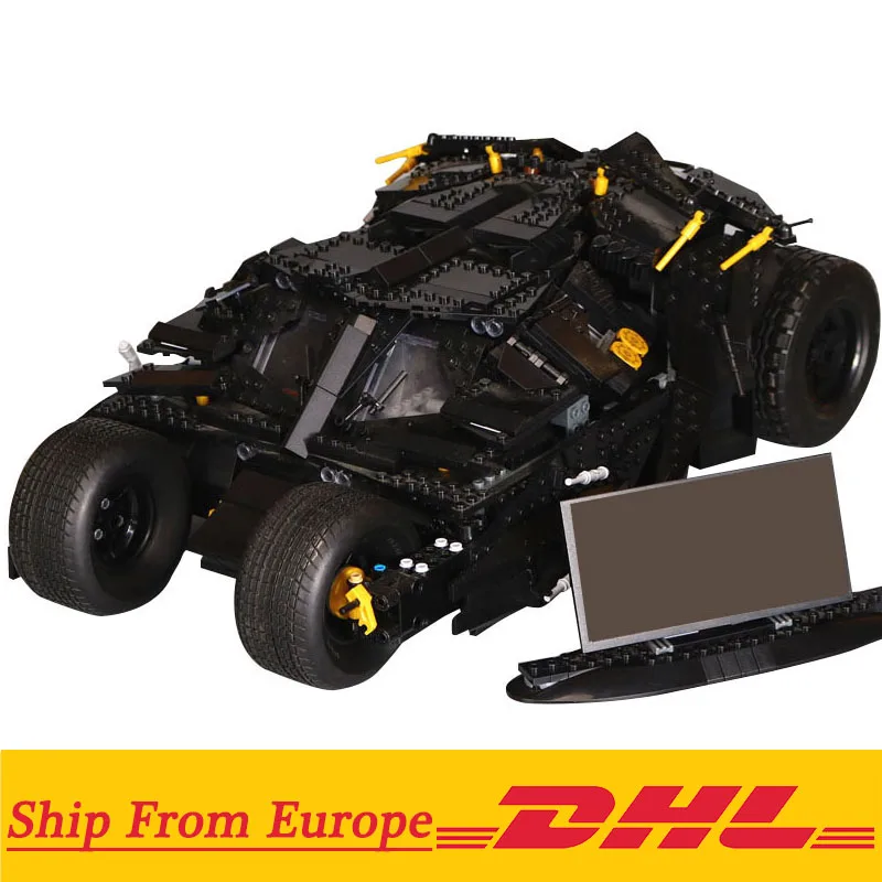 

07060 1969pcs Super Herose Batman Armored Tumbler Building Blocks toys kids Bricks toy Compatible With Legoing 76023 Toys