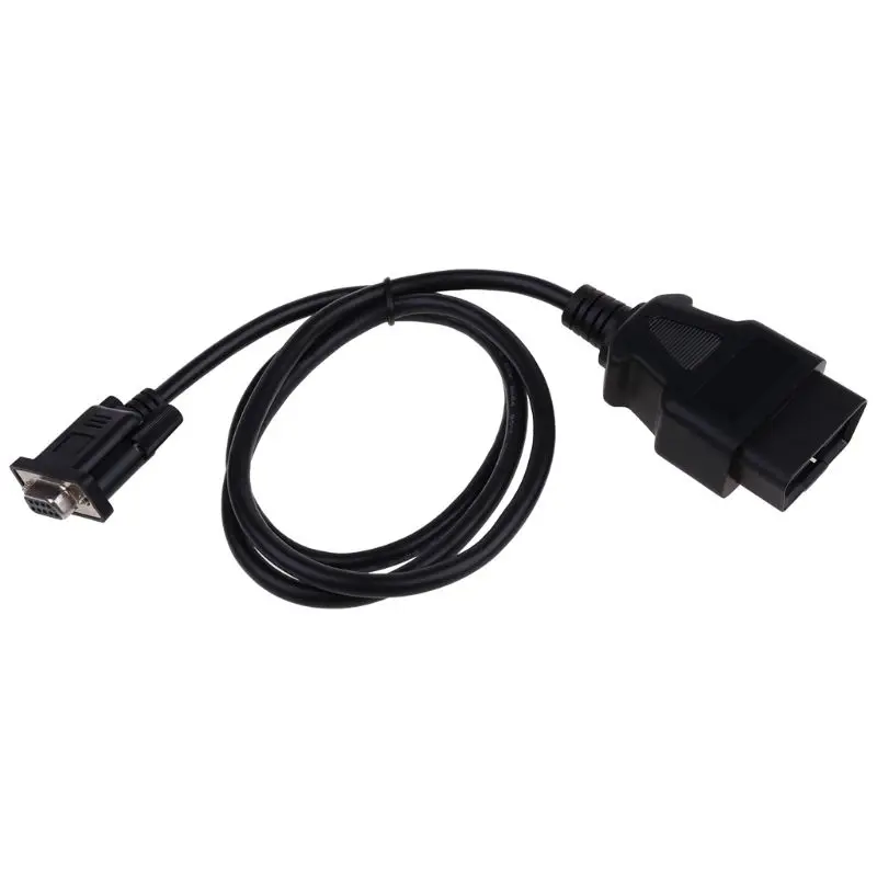 Универсальный адаптер OBD2 16Pin к DB9 RS232 Автомобильный диагностический интерфейс |